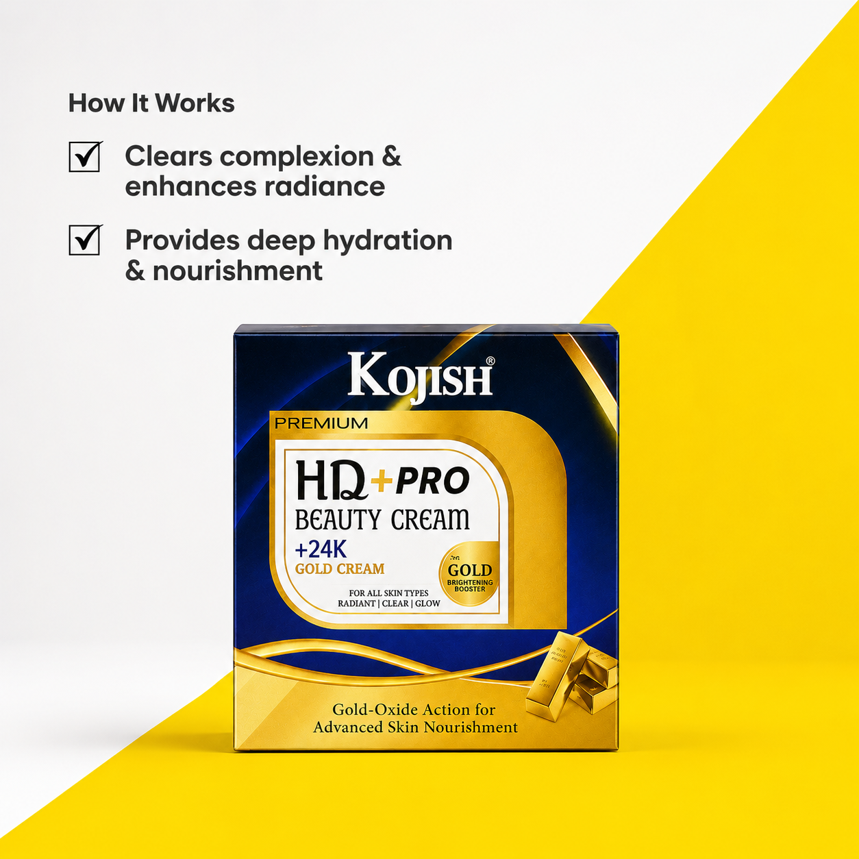 Kojish beauty cream